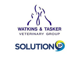 Watkins & Tasker Vet Group and Solution IP Logos