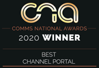 Comms National Awards 2020 Winner - Best Channel Portal