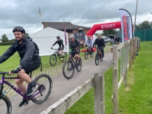 the Mountain Bike or Road cycling event